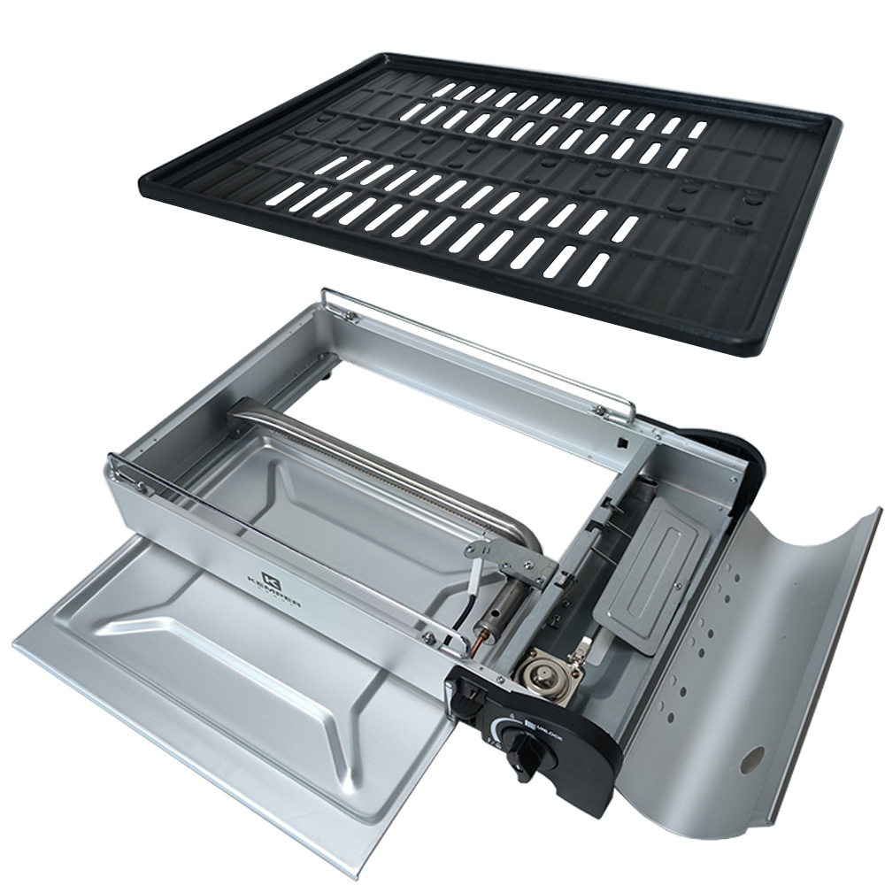 Grill  cartouche gaz portable KEMPER