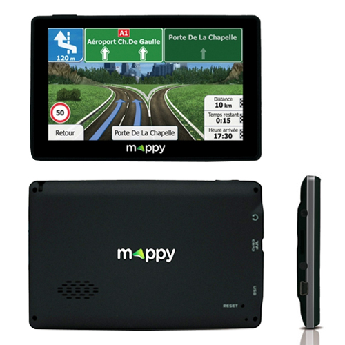 Nouveau GPS Mappy ultiX585 camp Europe