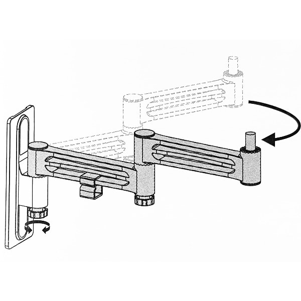Support TV VESA 75/100 3 articulations ANTARION