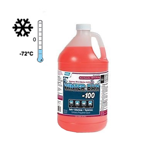 Antigel 3.78L WINTER BAN 100 pour réservoirs d'eau de Camping-car