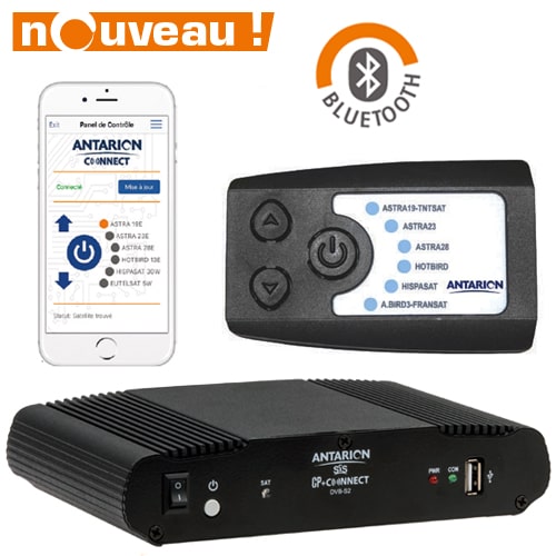 Antenne satellite automatique Antarion G6+ Connect 72cm