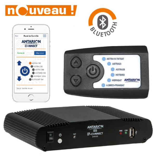Antenne satellite automatique Antarion G6+ Connect 72cm