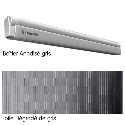 Store Dometic PW1000 Anodis 3m50 Gris 