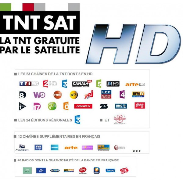 Demodulateur HD Satellite Servimat TSV7600HDU