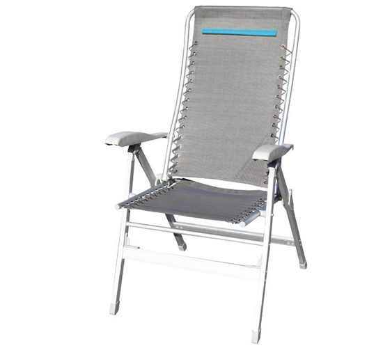 Chaise Unisexe Elementerre FAUTEUIL PLIABLE Gris Sport 2000