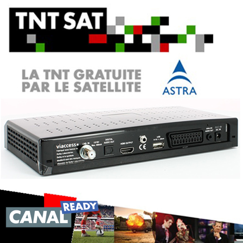 Antenne Satellite MSAT530 avec Demo HD