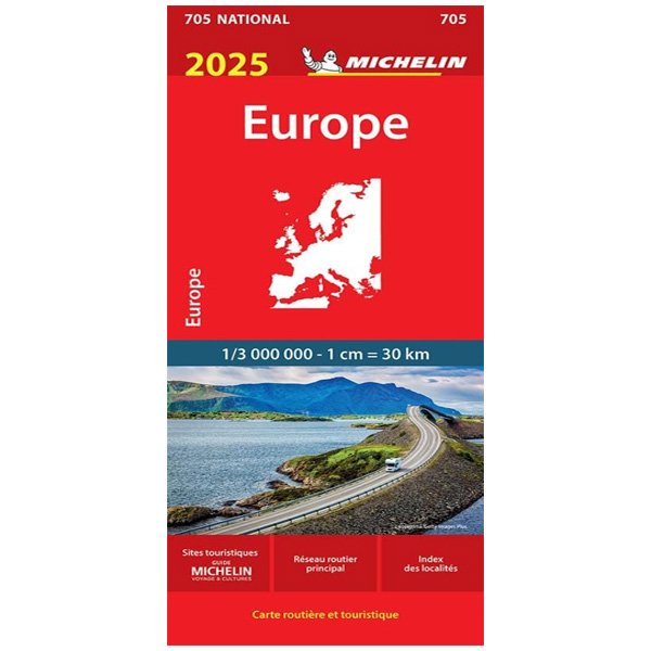 avis sur Carte Michelin EUROPE 2025
