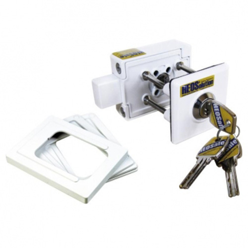 Lot de 3 Serrures HEOSAFE  clefs 