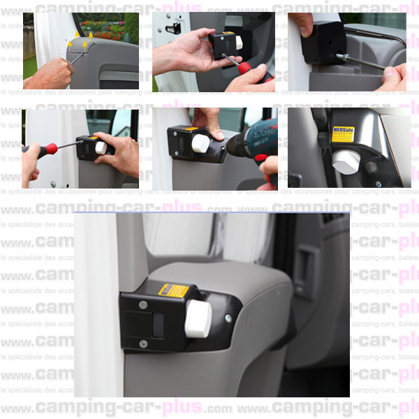 Serrures HEOSAFE Ducato depuis 2007 X250 et X290