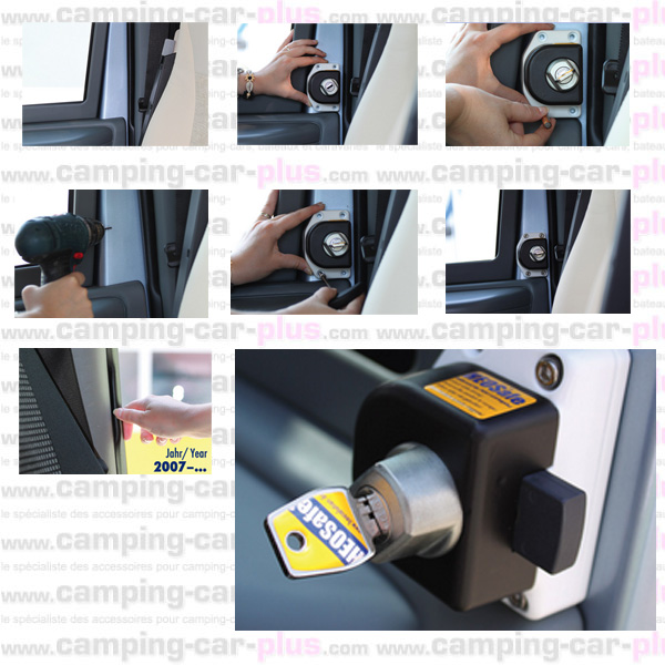 Serrures HEOSAFE  clefs Ford Transit 2006  2013