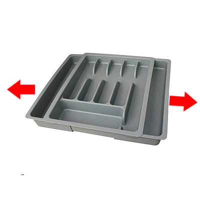 Range-couverts, porte-ustensiles de cuisine extensible pour tiroir, range- couverts