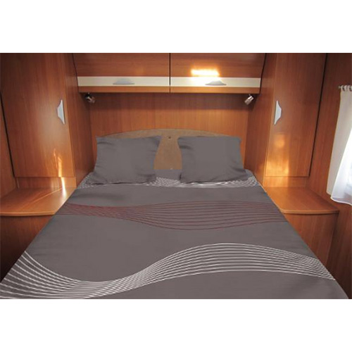 Lit tout fait 130x190 Vague coup  Gauche