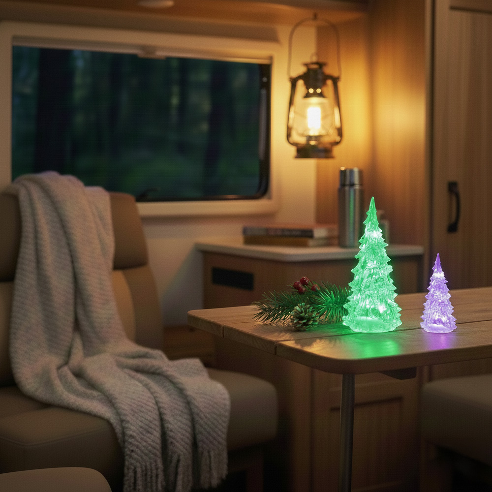 Sapin de Nol  LED 17 cm