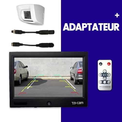 avis sur Camera de recul IDCAM 710CWBA adaptateur + cran 7 pouces