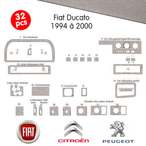 Tableau de bord ALU Ducato de 94  2000