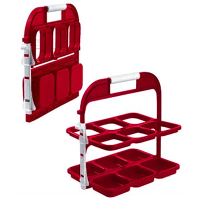 Panier porte bouteilles pliant