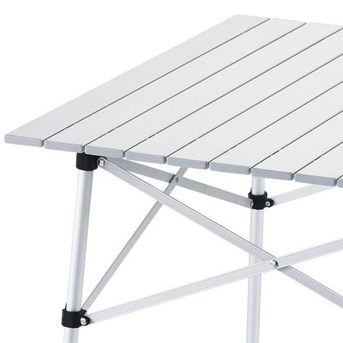 Table parapluie ALU Duo Trigano 70x70