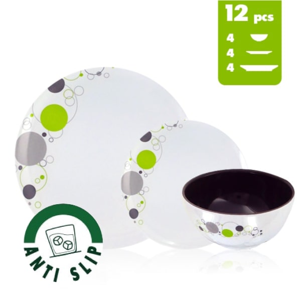 Lot de vaisselle Mlamine Space