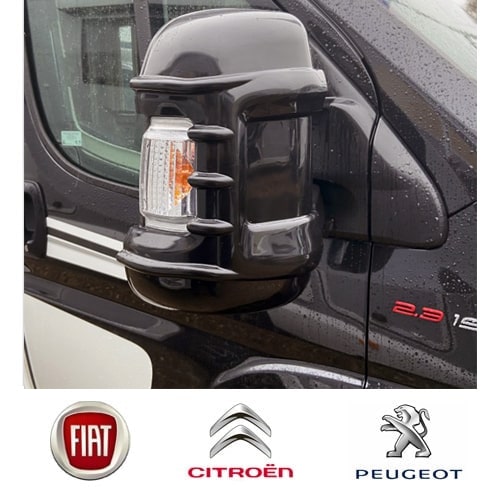 Coques rtros Ducato MILENCO Noires