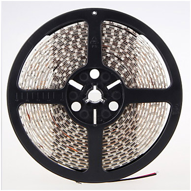 Bandeau LED 5m Blanc chaud tanche autocollant