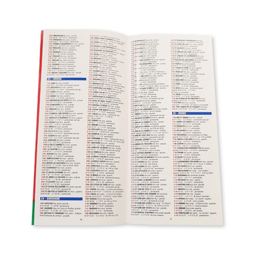 Nouvelle Carte de France des aires de services 2020
