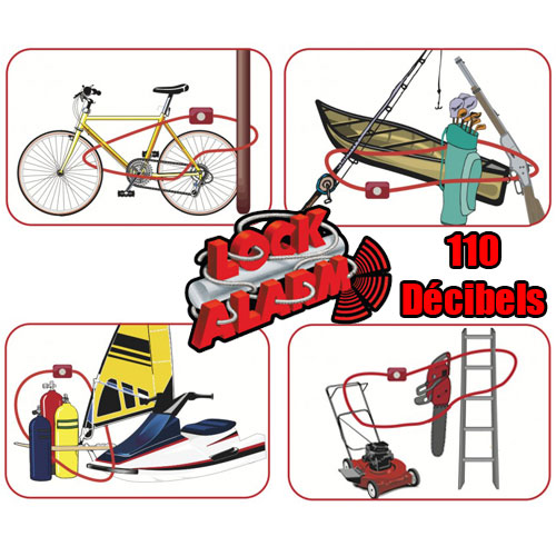 Cble antivol Lock Alarm Maxi