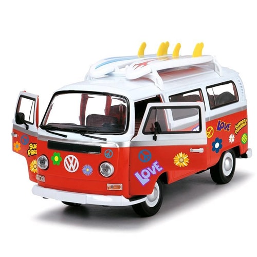 Jouet Surfer Van Volkswagen 32cm  friction