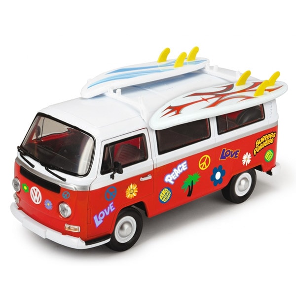 Jouet Surfer Van Volkswagen 32cm  friction
