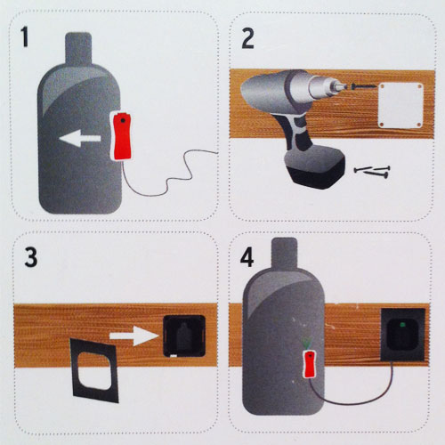 DESTOCKAGE Indicateur de niveau de gaz GASLEVEL � distance 