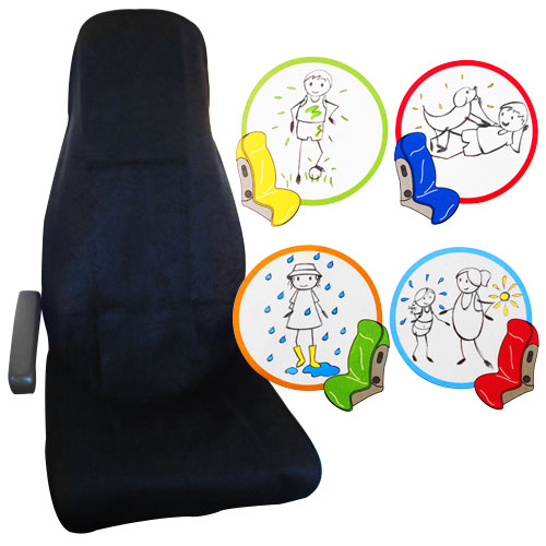Housse de protection (COVID, Bactéries) universelle pour siège de voiture