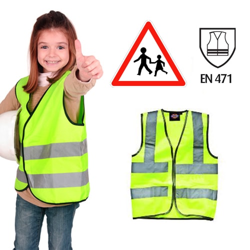 Gilet jaune enfant - Gilet de sécurité aux normes