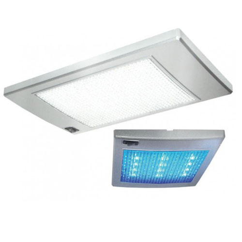 Plafonnier 48 LED 12V 8W 18.5x11cm 600LM