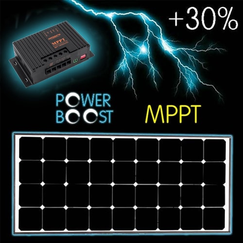 Kit Panneau Solaire spcial Black Boost 120W MPPT+