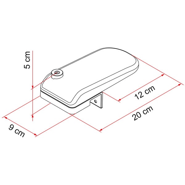 Serrure Fiamma Safe Door Magnum Frame