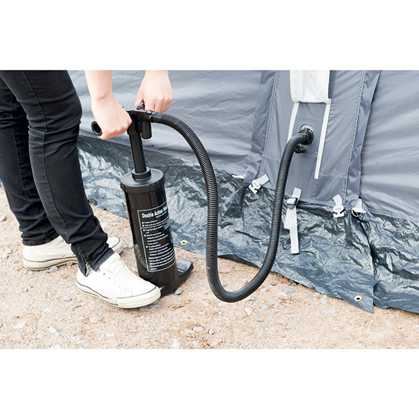 Auvent gonflable REIMO RIMINI AIR 390 pour caravane 