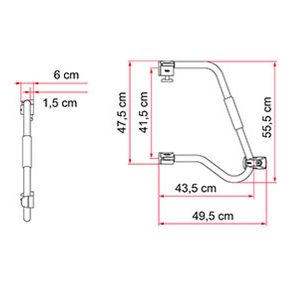 Poigne Fiamma SECURITY 46 PRO