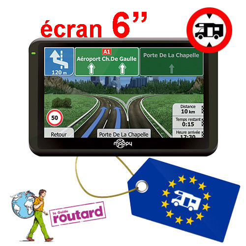 GPS Mappy Maxi x685 Europe  vie + Aires CC