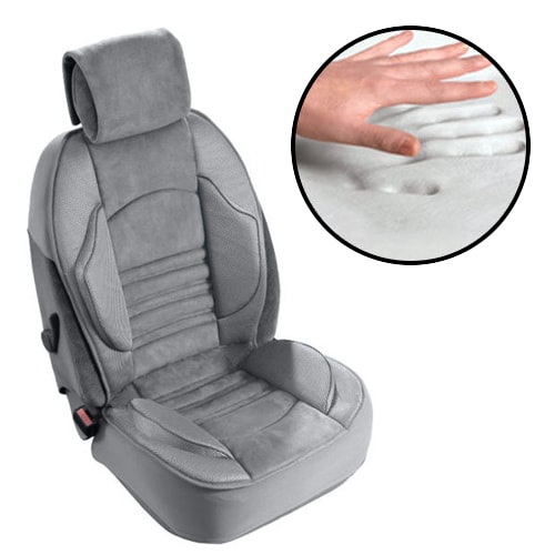 Couvre siege pour voiture ergonomique avec renforts