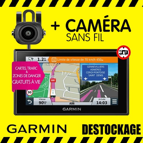 GPS CAMPING CAR AVEC CAMERA DE RECUL 2023