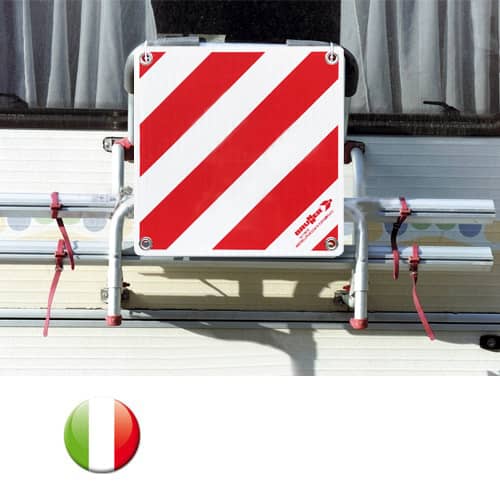 Smartpeas Plaque De Signalisation Pour Porte Vélo - Panneau Signalisation  Reflechissante Pour Camping-car Pour L'italie, L'espagne Jeu De 4  élastiques. Panneaux Routiers Porte-vélo Pour Auto. : : Auto et  Moto