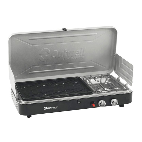 DESTOCKAGE Rchaud  gaz Outwell Chef Cooker 2 feux avec GRILL
