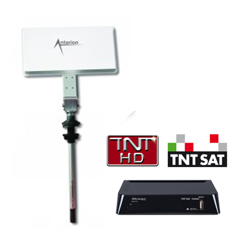 Antenne satellite plate Antarion avec dmo TNT HD