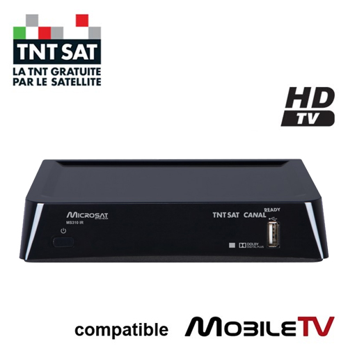 Antenne satellite plate Antarion avec dmo TNT HD