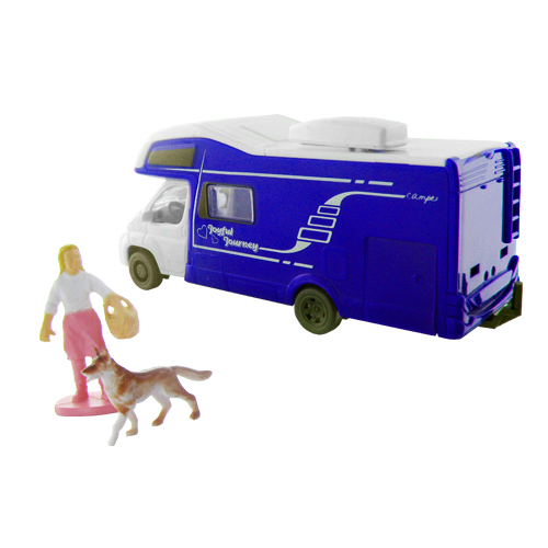 Jouet Camping Car Hymer avec figurines 12cm 