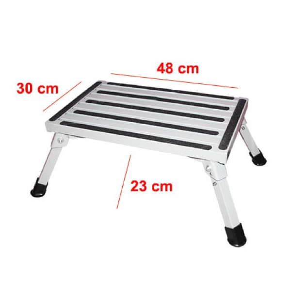 Marchepied pliant 150kg 48x30cm