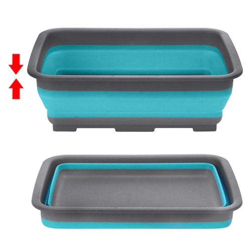 avis sur Panier de rangement pliable en silicone 