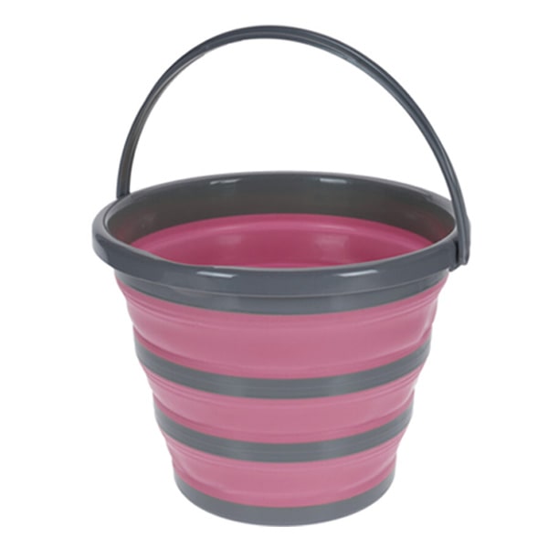 Seau rtractable 10L en silicone avec bec verseur