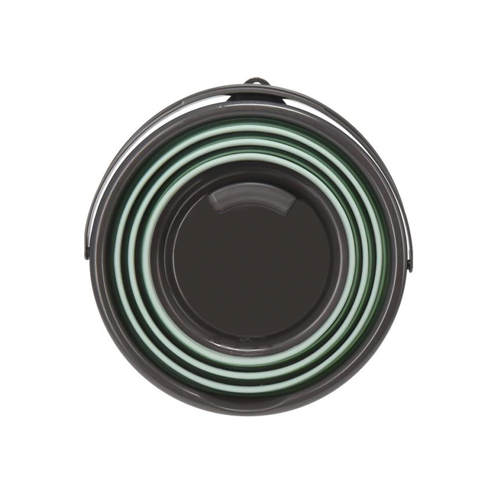 Seau rtractable 10L en silicone avec bec verseur