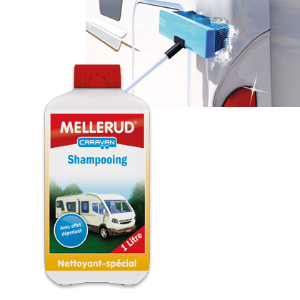 Shampooing extrieur camping car Mellerud 1L