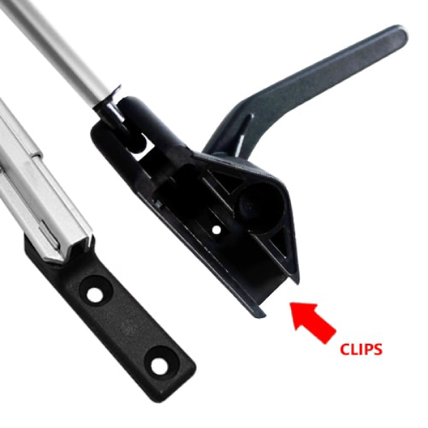 Compas de fenetre 230 mm le jeu POLYPLASTIC